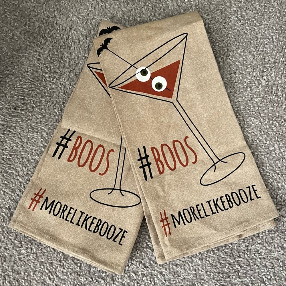 ❗️$3 OR FREE W/ PURCHASE Halloween Dish Towels ➰